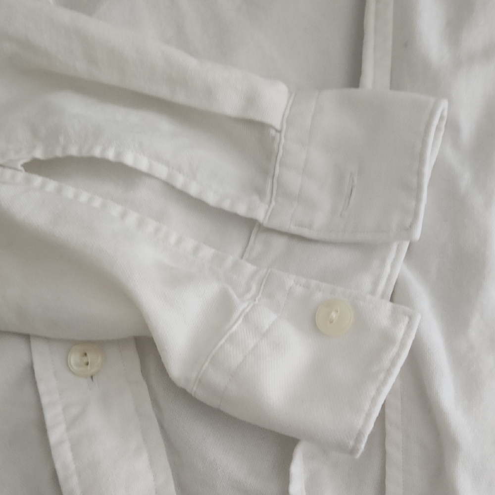 Ralph Lauren White Casual Button Down Shirt - Picture 4 of 6